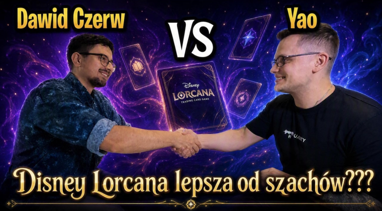 Szachista przy stole Lorcany: Dawid Czerw debiutuje w Disney Lorcana