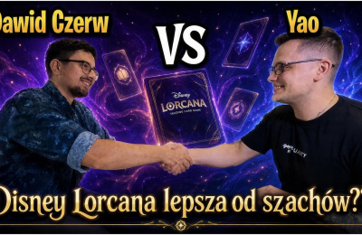 Szachista przy stole Lorcany: Dawid Czerw debiutuje w Disney Lorcana